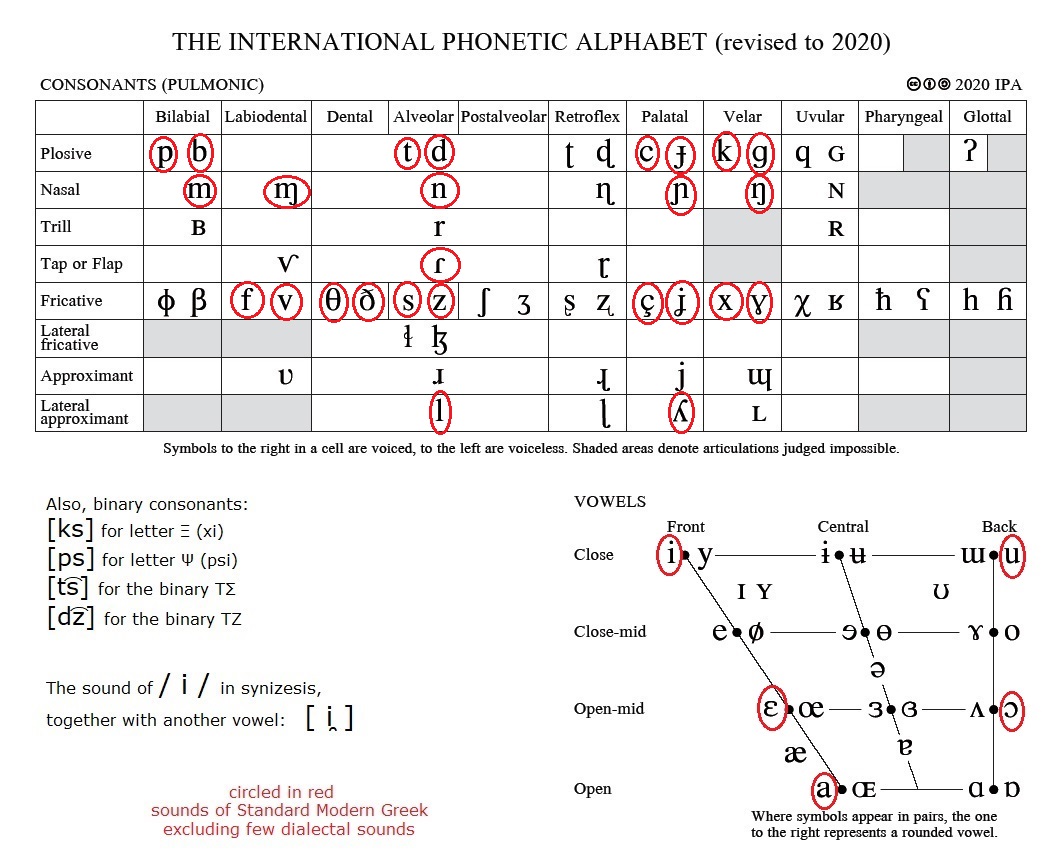 Ipa Chart With Examples Speech Therapy IPA Resources Consonants